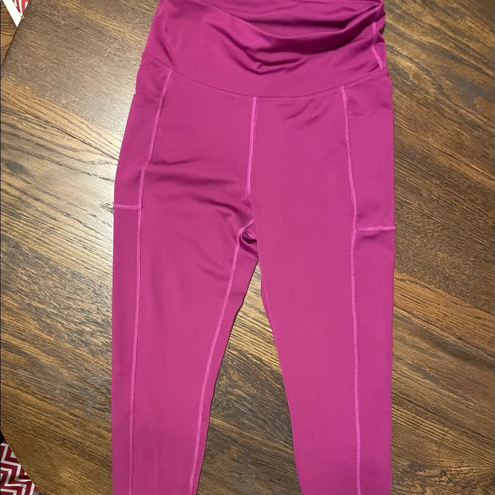 Bally’s Capri Length Leggings With Pockets